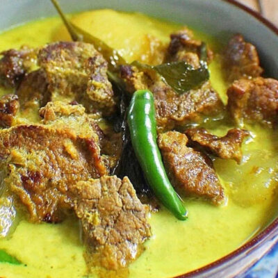 Nasi Daging Salai Masak Lemak Cili Pad