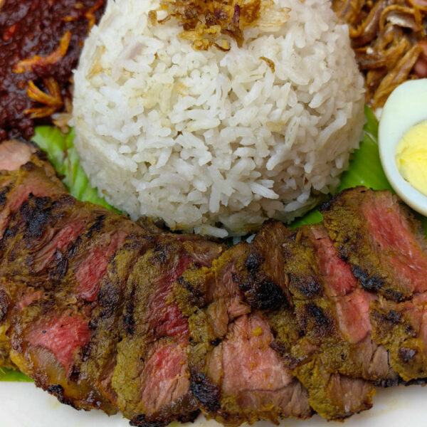 Australian Striploin Nasi Lemak