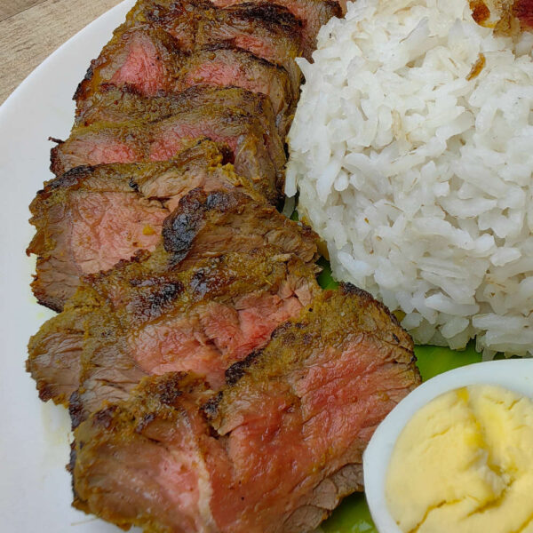 Australian Striploin Nasi Lemak