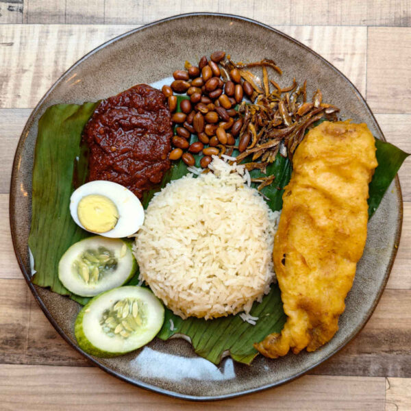 Nasi Lemak Fish Fillet