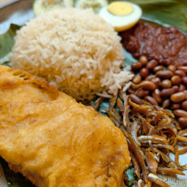 Nasi Lemak Fish Fillet