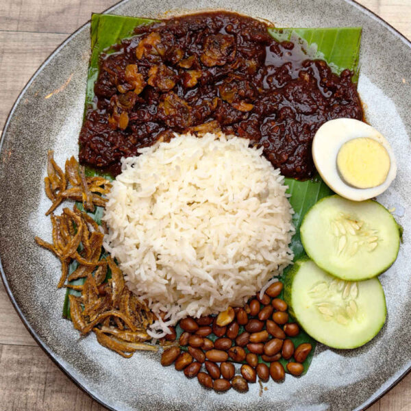 nasi lemak kerang