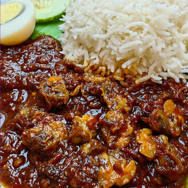 nasi lemak kerang